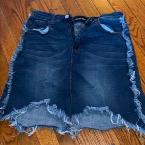 Denim skirt